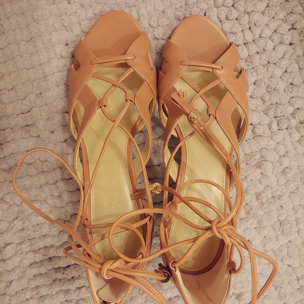 Michael Kors string up sandals - Picture 2 of 4